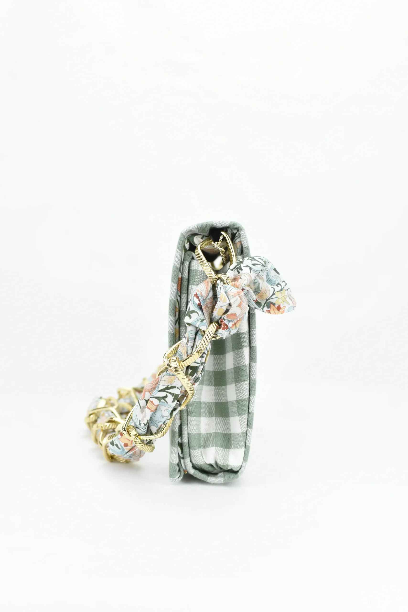 Cartera Dalí Vichy Verde Agua - Imagen 3