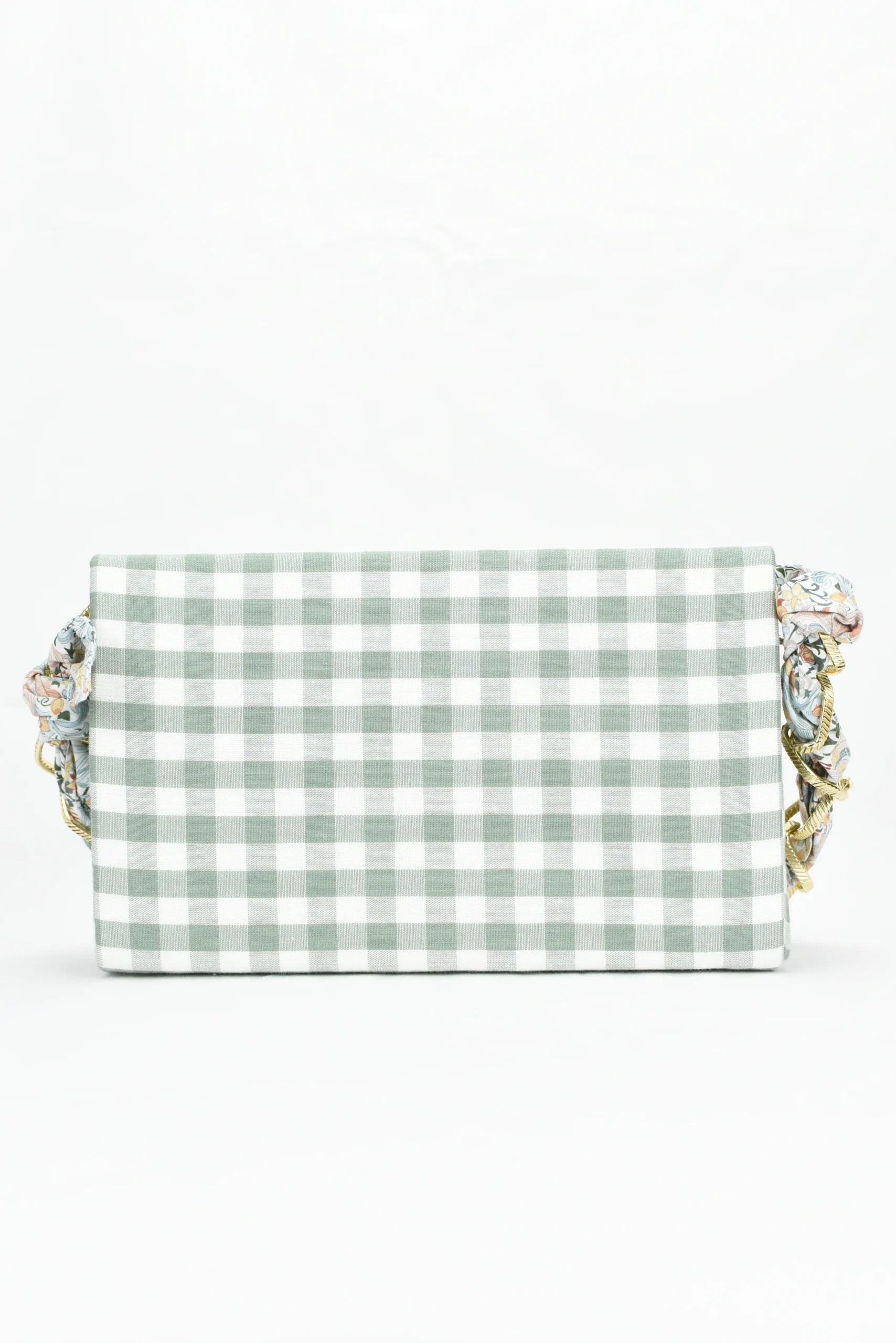 Cartera Dalí Vichy Verde Agua - Imagen 4
