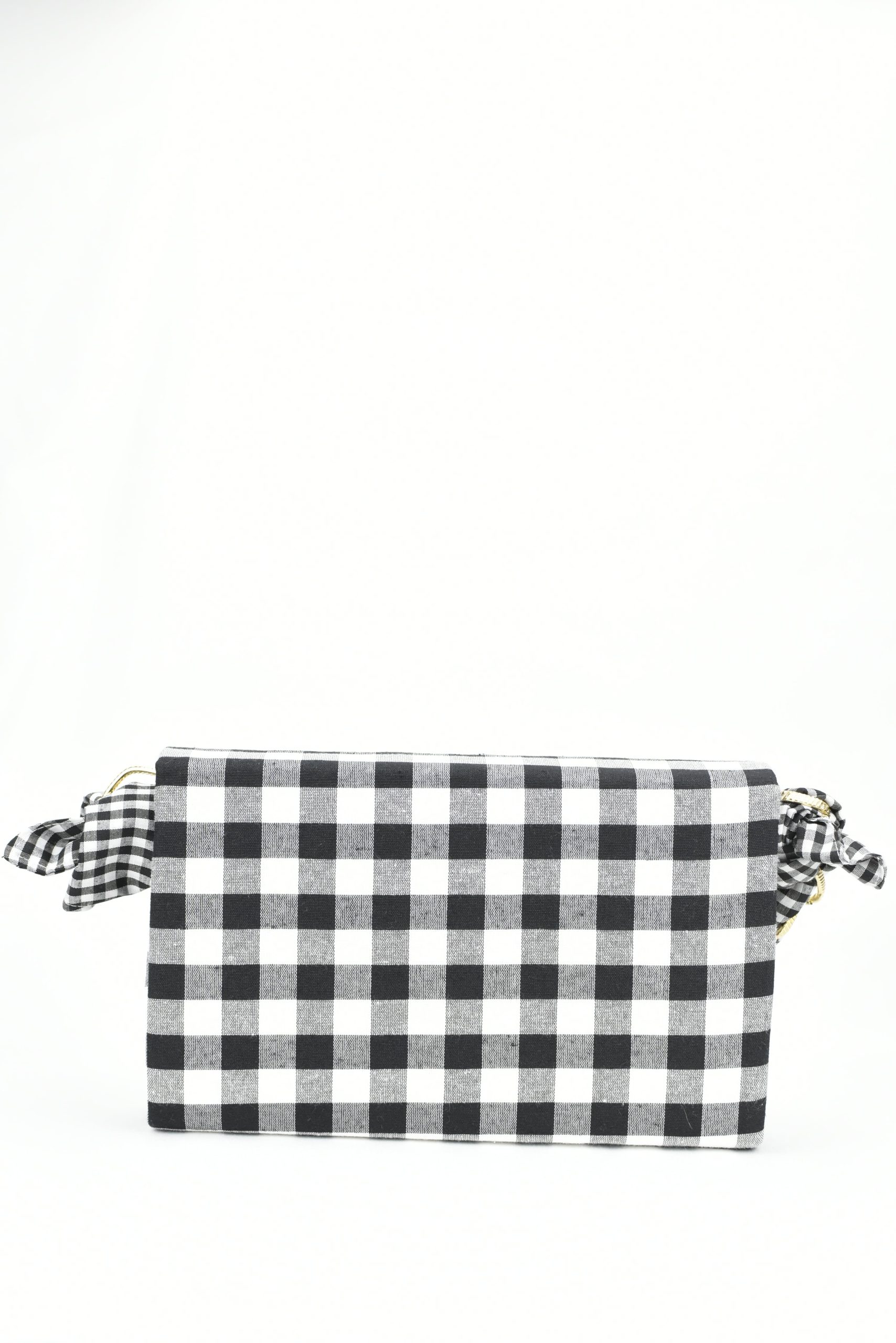 Cartera Dalí Vichy Negro - Imagen 4