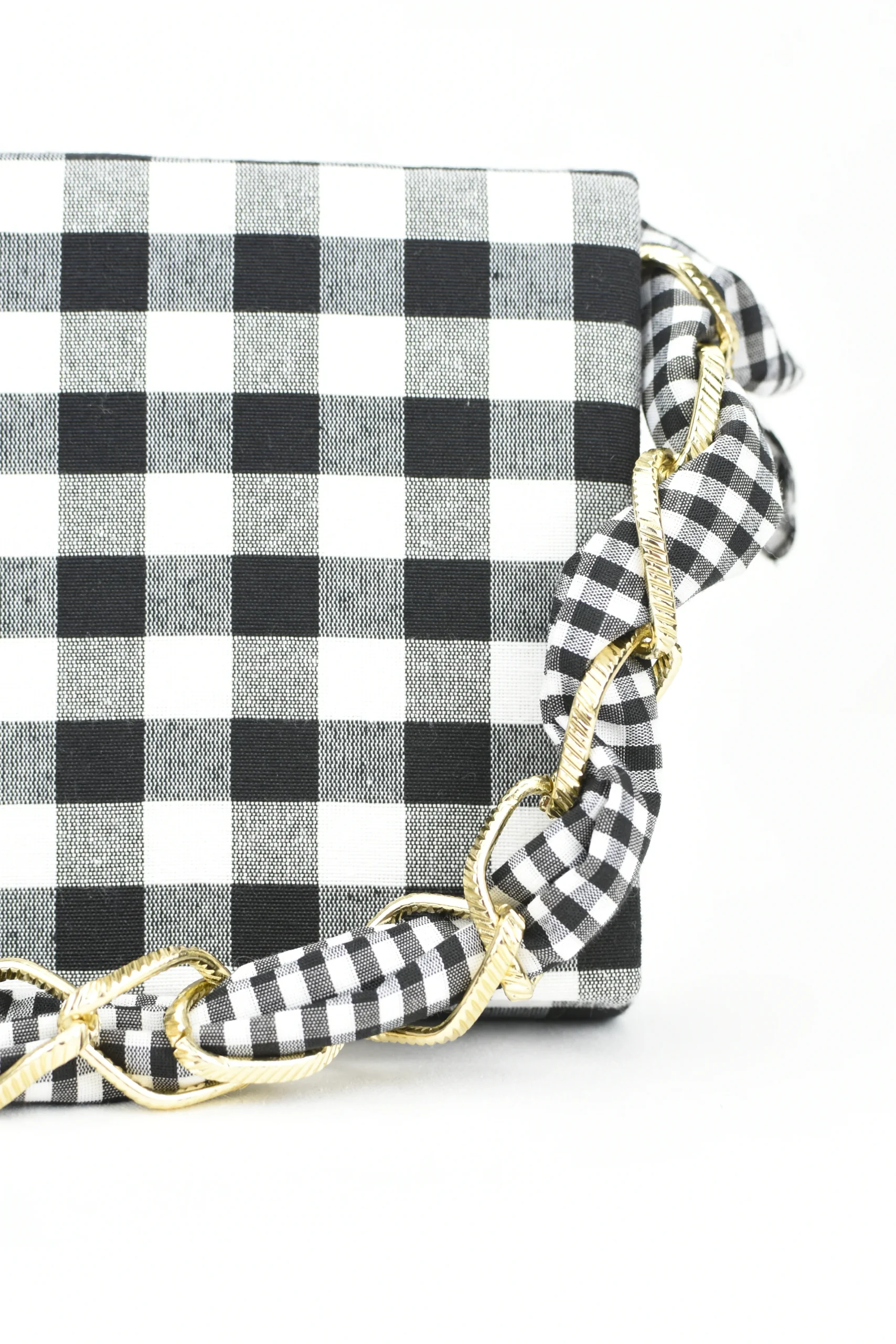 Cartera Dalí Vichy Negro - Imagen 6