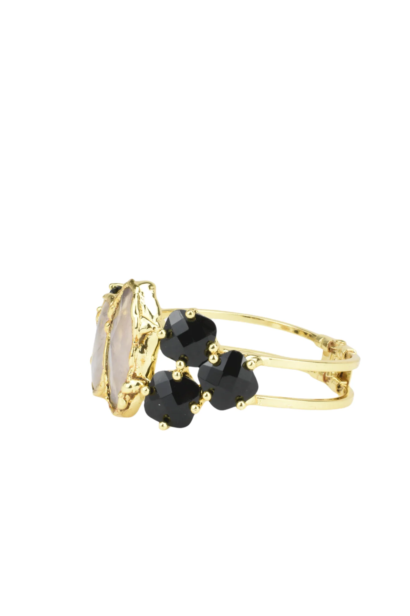 Pulsera Dorada Piedras Girga - Imagen 3