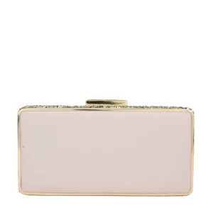 Clutch Rosa Chicle Lateral Multicolor