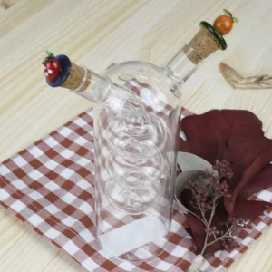 Aceitera y Vinagrera Naranja