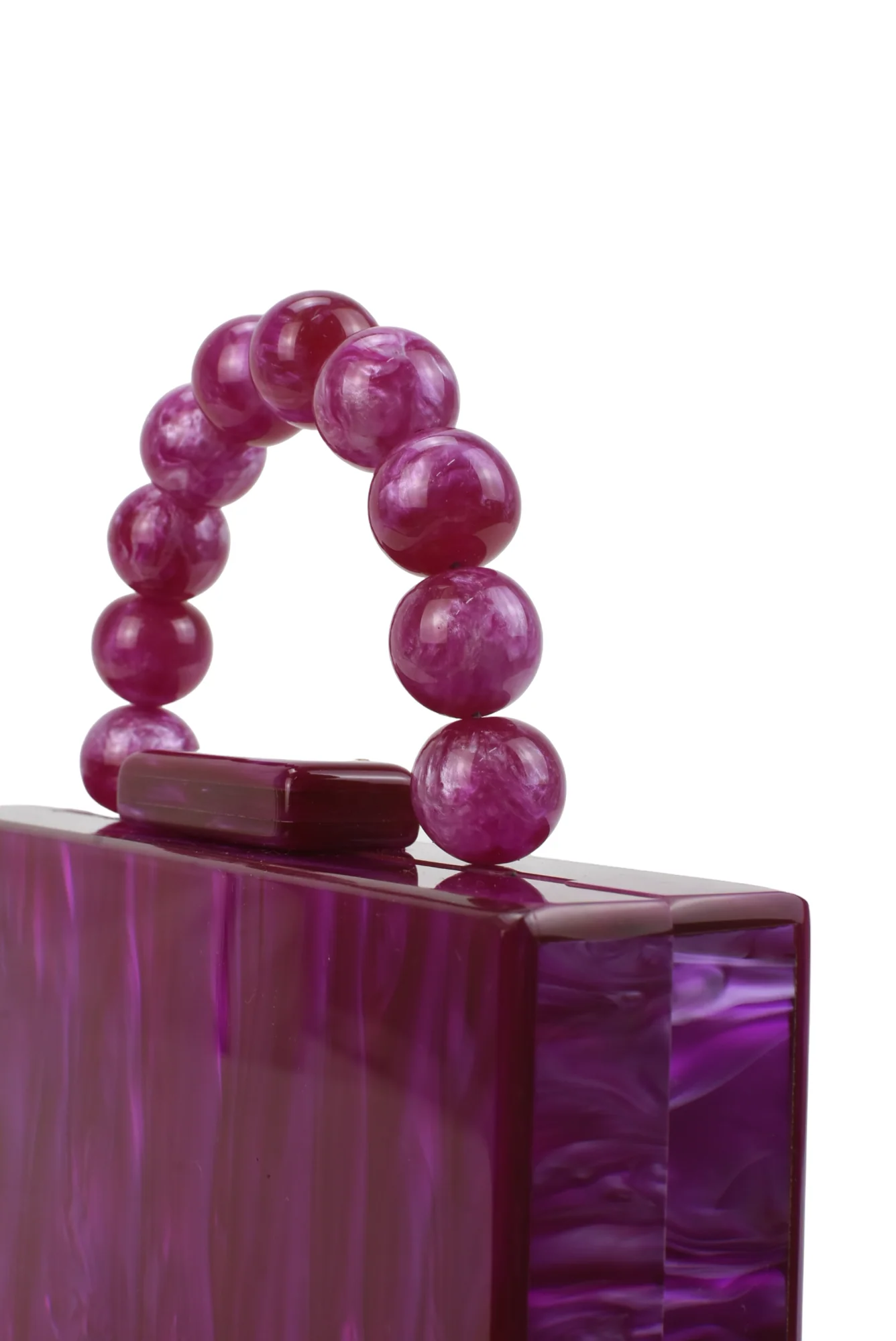 Clutch Bola Metacrilato Buganvilla - Imagen 4