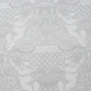 Tejido Popelín Barroco Gris