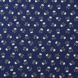 Tejido Popelín Calaveras