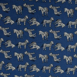 Tejido Popelín Cebras