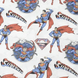 Tejido Popelín Superman