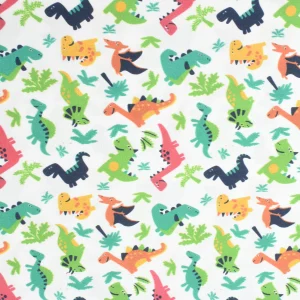 Tejido Popelín Dinosaurios Nº2
