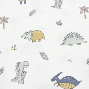 Tejido Popelín Dinosaurios Nº3