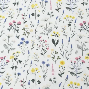 Tejido Popelín Flores Nº18