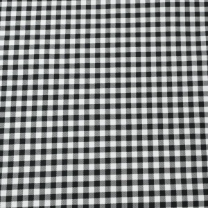 Tejido Popelín Vichi Pequeño Negro