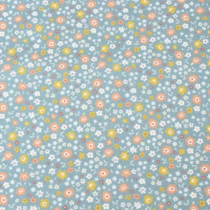 Tejido Popelín Flores Nº25