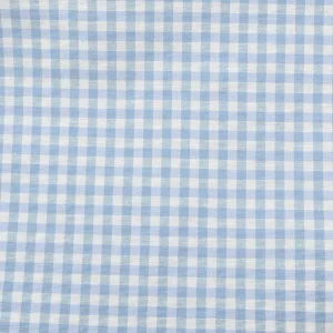 Tejido Loneta Cuadros Vichy Mini Azul