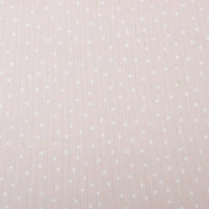 Tejido Piqué Rosa Lunares