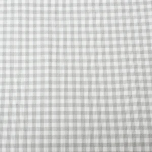 Tejido Piqué Vichy Mini Gris