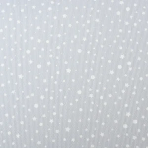 Tejido Piqué Gris Estrellas