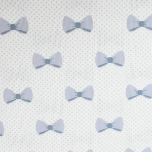 Tejido Piqué Lazos Azules