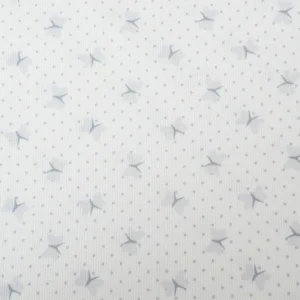 Tejido Piqué Mariposas Azules