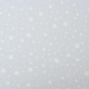 Tejido Piqué Azul Estrellas