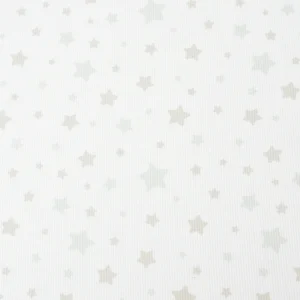Tejido Piqué Estrellas Grises