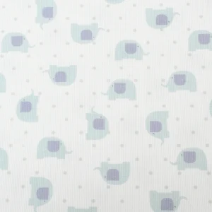 Tejido Piqué Elefantes