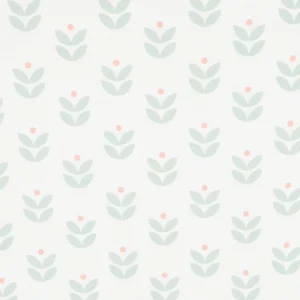 Tejido Popelín Plantas y Hojas