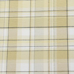 Tejido Loneta Cuadros Claros