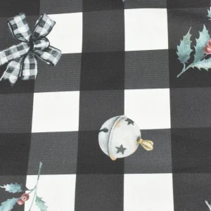 Tejido Panamá Cuadros Vichy Maxi Adorno