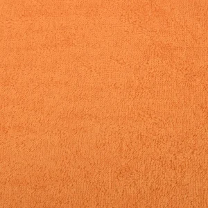 Tejido Felpa Naranja