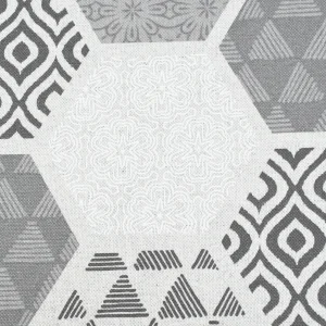 Tejido Resinado Hexágonos