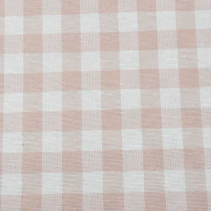Tejido Resinado Cuadros Vichy Pequeño Rosa
