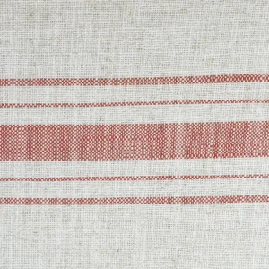 Tejido Viscosa Lino Raya Roja