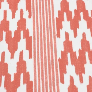 Tejido Panamá Étnico Rojo Nº1