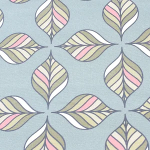 Tejido Panamá Pluma Geométrica