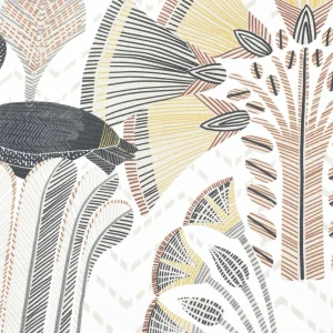 Tejido Panamá Flores Nº3