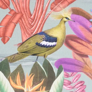 Tejido Panamá Pájaros Selva