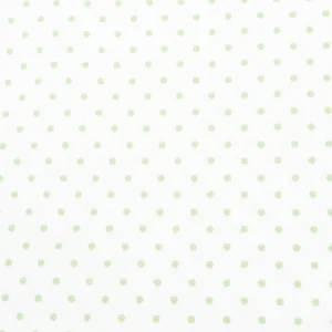 Tejido Piqué Lunares Verdes