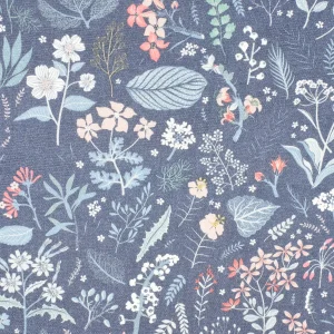 Tejido Panamá Flores Nº9