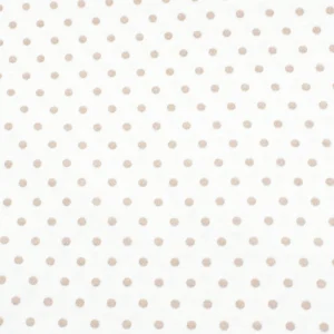 Tejido Loneta Lunares Marrones