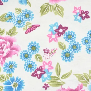 Tejido Loneta Flores Nº17