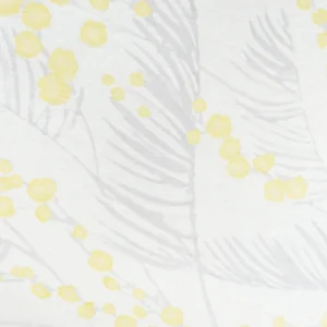 Tejido Loneta Flor Amarilla