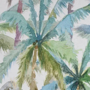 Tejido Panamá Palmera Acuarela