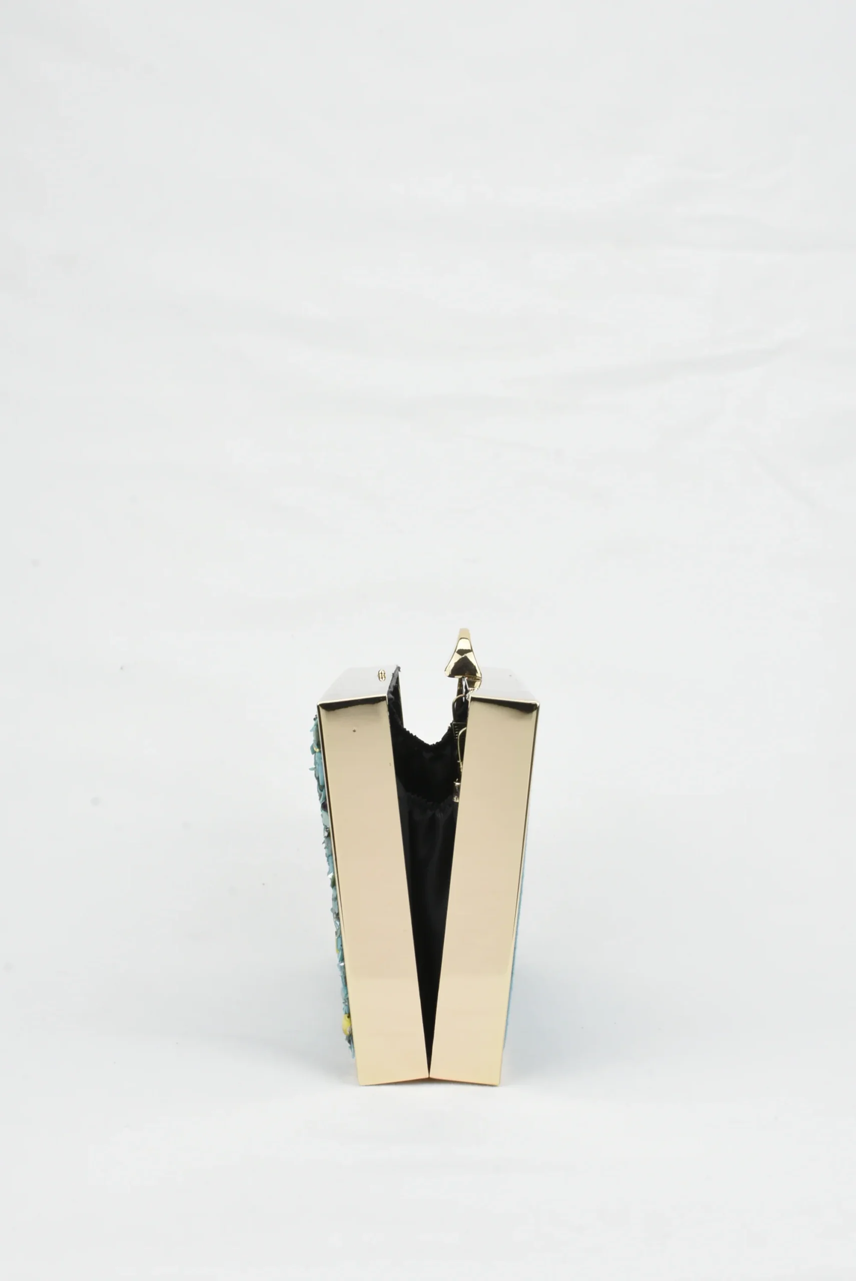 Clutch Verde Agua Filo - Imagen 5