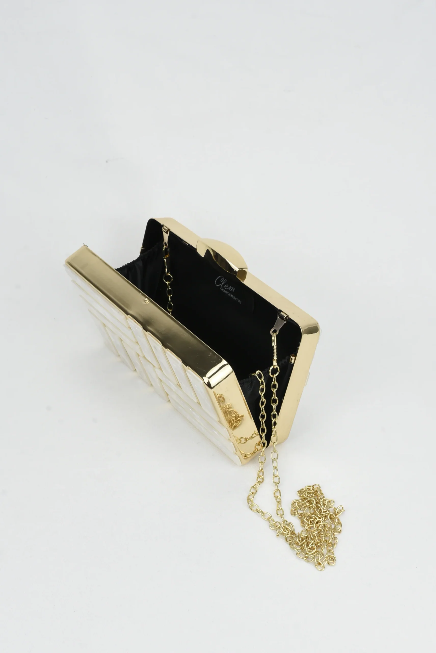 Clutch Metacrilato Rosa Palo - Imagen 4