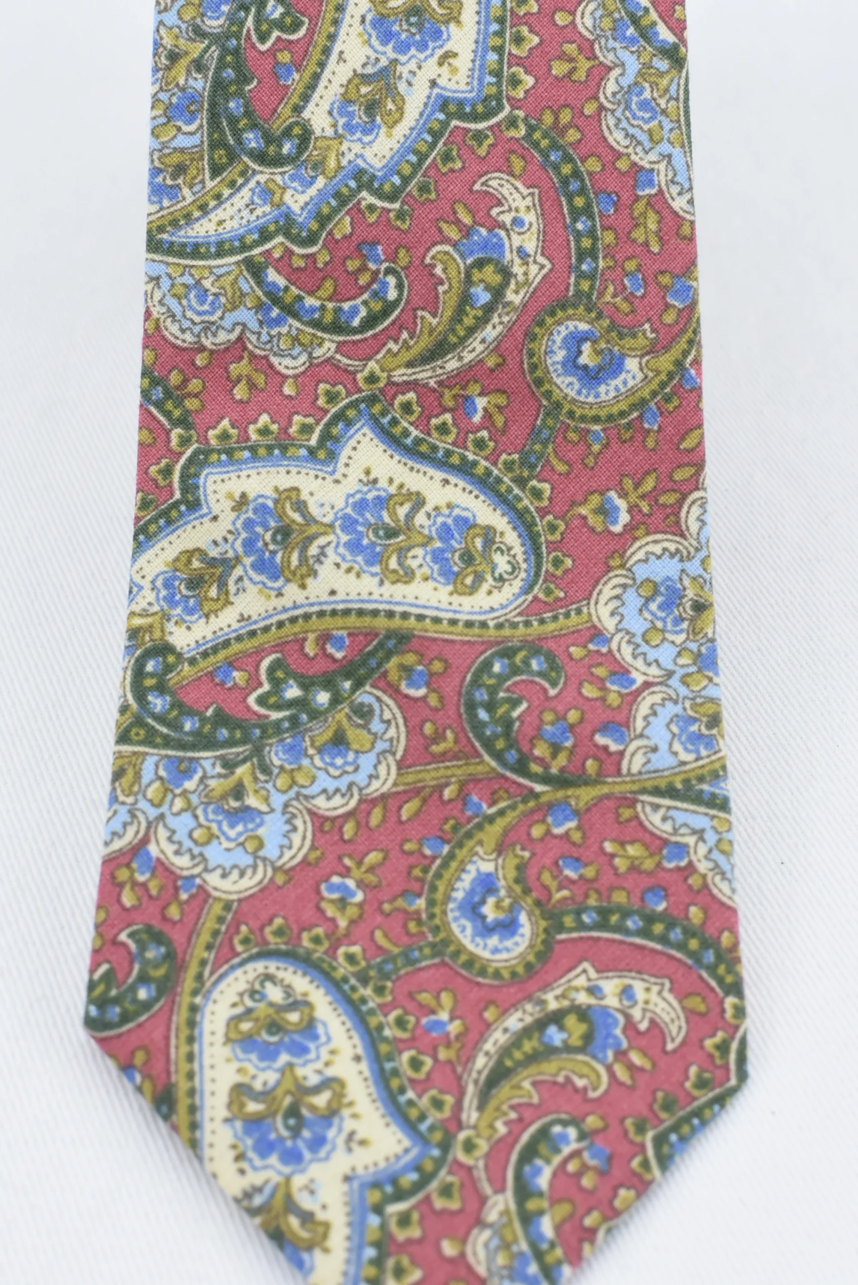 Corbata Cachemir Rojo - Imagen 4