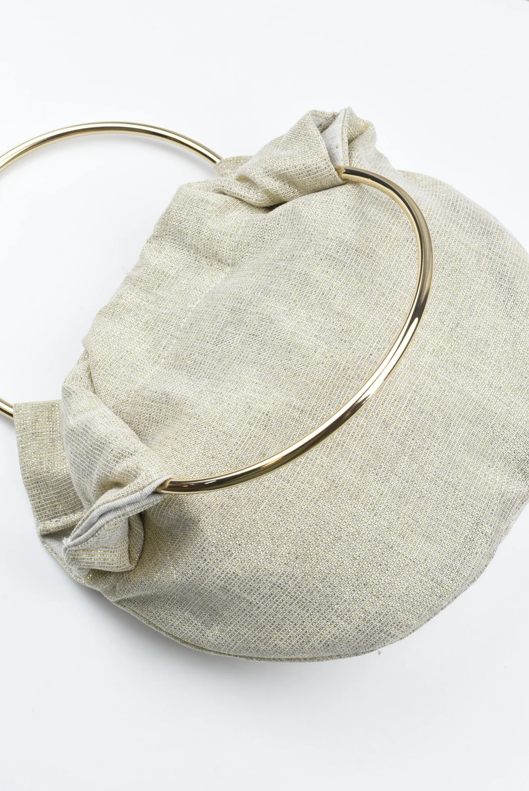 Bolso Bambú Asa Dorada - Imagen 4