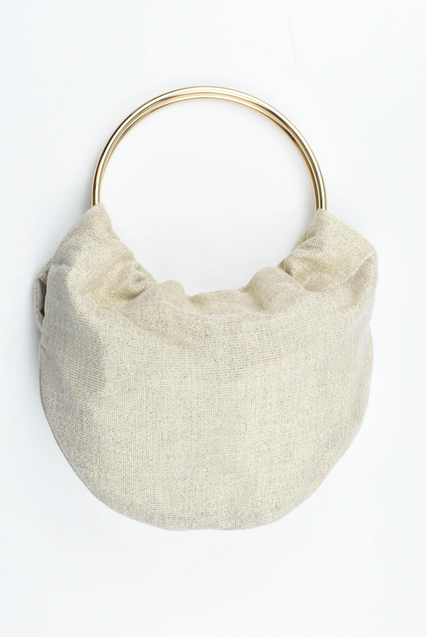 Bolso Bambú Asa Dorada - Imagen 3