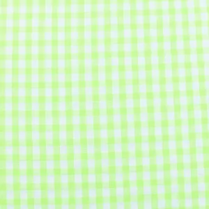 Tejido Vichy Sersuker  Verde Fluor
