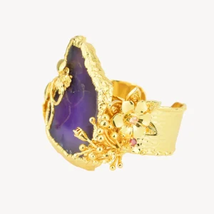 Brazalete Cuarzo Buganvilla